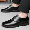 Zapatos de cuero para hombre, estilo de tres piezas, para ocasiones formales de primavera y verano, zapatos para entrevistas de trabajo, zapatos casuales de suela blanda para guardias de seguridad, zapatos para padrinos de boda, zapatos de moda.
