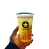 Taza de Cerveza Desechable Comercial Estilo Celebridad de Internet Camping Barbacoa Cena Taza para Bebidas Frías Cerveza Artesanal Plástico Desechable Copa de Vino