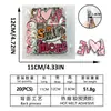 Patches bordados com frases em inglês mais vendidos internacionalmente com palavras de encorajamento, patches com adesivo termocolante para roupas e chapéus, patches decorativos