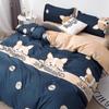 Conjunto de Cama de Dormitório para Estudantes Universitários Três Peças 100% Algodão Algodão Puro Lençol Capa de Edredom Colchão Cama de Solteiro Conjunto de Seis Peças