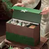 Caja de Regalo Zongzi, Caja de Regalo Año del Caballo, Caja Vacía Estilo Chino Festival del Bote del Dragón, Tapa Abatible Creativa al por Mayor