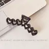 Novo Grampo de Cabelo Dopamina Estrela de Cinco Pontas Coração para a Parte de Trás da Cabeça, Doce Presilha Tubarão Grampo de Cabelo Estrela Acessório de Cabelo