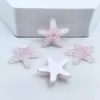 Acessórios de Resina Coloridos com Glitter Transparente de Estrela do Mar e Concha Presilhas de Cabelo Fivelas de Sapato Materiais para Acessórios de Bolsa e Chapéu DIY