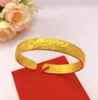 Pulseira Europeia Retrô Auspiciosa Transferindo Sorte Pixiu Moeda de Cobre para Homens e Mulheres Pulseira Personalizada Sutra do Coração Revestido de Cobre Dourado Fabricante Atacado