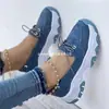Zapatos Deportivos Casuales con Cordones de Encaje Transfronterizos Europeos y Americanos para Mujer, Zapatos Planos Nuevos, Venta al por Mayor Tallas Grandes