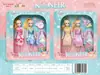 Vestido de Muñeca Bababi para Disfrazar de Princesa de Hielo y Nieve Niñas Instituciones Educativas Entrenamiento de Baile Juguetes y Regalos para Niños Venta al por Mayor