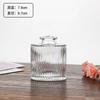 Juego de Jarrones de Vidrio Transparente de Lujo Ligero con un Toque de Alta Gama para Arreglos Florales, Jarrón de Vidrio Hidropónico Decoración de Escritorio