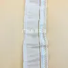 Renda em Estoque Chiffon Malha Plissada Acabamento de Renda para Golas, Punhos, Bainhas de Roupas, Cortinas, Toalhas de Mesa, Têxteis Domésticos e Acessórios de Renda