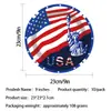 Amazon Bandera Americana Día de la Independencia Suministros para Fiesta Platos de Papel Servilletas Vasos de Papel Set de Vajilla para Fiesta Festiva En Stock