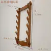 Suporte de Espada de Parede com Furação Necessária/Sem Furação Necessária, Suporte de Espada de Parede em Madeira Maciça, Suporte de Armas, Suporte para Flauta, Suporte para Vara de Pesca, Suporte de Espada, Base de Espada
