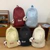 Mochila Escolar Niña Mochila Niña de Secundaria Nuevo Tamaño Sencilla Para Todo Capacidad Grande Ligera Mochila para Estudiante de Secundaria
