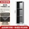 Oushumei Acero Inoxidable Empotrado Baño Acabado Metálico Producto Estante de Almacenamiento para Inodoro Gabinete Divisor