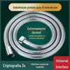 Mangueira de chuveiro com proteção reforçada anti-explosão, mangueira de chuveiro de aço inoxidável 1,5 - 2m lote de mangueiras de chuveiro