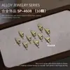 Acessórios para Nail Art Crescent Francês Liga de Zinco Borboleta Oca Tridimensional Pingente DIY Usável Unha Decorações de Unha com Diamante Grande