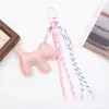 Nuevo Colgante Bolso Perro Dachshund de PU Estilo Miu Oso Erizo Llavero Decoración Accesorios de Cuero de Comercio Exterior Venta al por Mayor