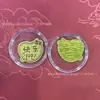 Adesivos para Celular de Ouro Puro 999, Adesivos para Celular de Ouro 2mg, Lojista de Ouro Transmissão Ao Vivo na Loja Física Brindes Pequenos, Atacado Direto da Fábrica