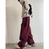 Pantalones Funcionales de Carga para Exterior para Hombre Invierno Estilo Americano High Street Pantalones de Corduroy Otoño e Invierno Marca Fashional Pantalones Rectos Verticales