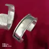 Pulsera Ancha Bordada Hecha a Mano con Incrustaciones de Plata del Grupo Étnico Miao, Adecuada para Accesorios DIY y Base de Pulsera