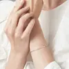 Pulsera de Plata S925 Color D Moissanita de Venta Caliente Transfronteriza Tonglin para Mujer, Joyería de Plata Moissanita de Nicho de Moda de Plata Pura de Alta Gama