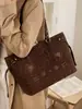 Bolso Cruzado de Hombro Retro Casual de Moda 2026 con Textura Simple y Gran Capacidad, Bolso Tote de Invierno Nuevo para Mujer