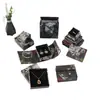 Venta Directa de Fábrica de Cajas de Empaque para Joyería de Tendencia Nacional, Cajas Magnéticas de Tapa abatible para Anillos, Pulseras, Collares y Cajas tipo Cajón para Joyería