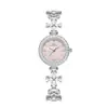 Reloj de Lujo Ligero Serie Disney/Princesas Disney para Mujer, Estilo Elegante y Fresco, Reloj de Cuarzo con Esfera de Nácar 539