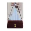 Bolsos de Moda Tendencia Estilo Hong Kong, Estampado de Leopardo Retro, Bolso de Hombro Simple Casual, Estilo Versátil para el Trabajo, Bolso de Mano para Mujer