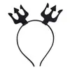 Faixa de Cabeça de Abóbora de Halloween para Mulheres, Adereço de Cabelo Engraçado para Festa, Adereços de Atmosfera para Fantasia de Cosplay, Decorações de Presilha de Cabelo