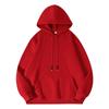 Sudadera con capucha de algodón forrada con vellón de 360 g para hombre, chaqueta gruesa para jóvenes, ropa de trabajo personalizada al por mayor, novedad de invierno