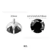 Aretes de Titanio G23 Chapados en Platino para Hélice Auricular Aretes de Titanio Chapados al Vacío en Oro Blanco Joyería para Piercing Corporal con Zirconia 5A
