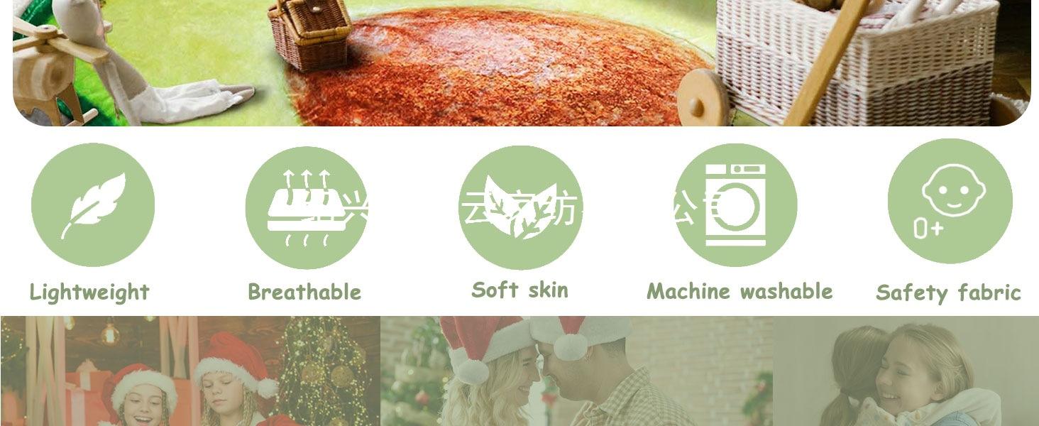 soft flannel food blanket