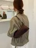 Bolsa pequena feminina transfronteiriça, bolsa tote de alta qualidade, bolsa de ombro, bolsa de ombro de nicho, bolsa transversal de luxo leve, bolsa de dumpling