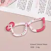 Accesorios de Resina para Manualidades de Dibujos Animados Joyería Lazo Gafas Pegamento de Crema Pasador Funda de Teléfono Móvil Hebilla de Zapato Llavero Colgante