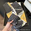 Novo Lenço Pequeno, Lenço de Seda Estampado Estreito e Longo para Mulheres, Nova Fita, Lenço Decorativo Profissional Moderno e Versátil