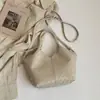 Bolsa Elegante com Padrão Trançado para Mulheres, Bolsa Simples para o Dia a Dia, Nova Bolsa Tote Primavera 2026, Bolsa de Ombro de Grande Capacidade