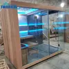 Sala de sauna y sala de vapor seca y húmeda combinada sala multifuncional sala de vapor seca y húmeda sala de ducha inteligente integral