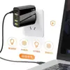 Carregador Multi-Porta Transfronteiriço 65W 3U+2C Cabeça de Carregamento Rápido Adequado para Celulares Apple, Huawei e Android Cabeça de Carregamento 120W