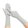 Accesorios para Mujer de los Años 1920 Spandex Satén Flocado Guantes de Charol Accesorios de Disfraz para Fiesta de Baile Transfronteriza en Stock