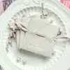 Bolsas de Microfibra Personalizadas para Joyería con Cierre de Cordón, Bolsitas de Terciopelo para Pendientes y Anillos, con Impresión de Logo