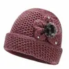 Gorros de Invierno para Mujeres Mayores, Engrosados y Forrados de Felpa, Gorros Calientes para Madres, Abuelas y Señoras Mayores