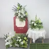 Flores Artificiales para Bodas, Arreglos para Cumpleaños de un Año, Adornos Florales para Compromisos, Arreglos de Piso para Bodas, Flores Artificiales, Flores Decorativas de Bienvenida, Caminos de Flores