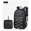 Mochila Logo Personalizado Dobrável Armazenamento Outdoor Caminhada Viagem Mochila Masculina e Feminina Presente Bolsa Escolar Logo Estampado