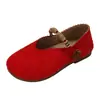 Zapatos Mary Jane de mujer de una sola tira, colección primavera/otoño 2026, zapatos planos cómodos, zapatos retro de abuela, mocasines literarios estilo bosque