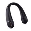 Ventilador de cuello digital de cinco velocidades transfronterizo para ciclismo, exterior, alta resistencia, portátil, sin aspas, USB, ventilador de cuello perezoso