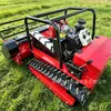 Cortacésped Rastreador Controlado Remotamente Personalizado, Cortacésped Trepador Inalámbrico Controlado Remotamente para Huertos, Jardines, Céspedes y Deshierbe de Terrenos Baldíos