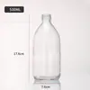 Botella de líquido oral espesada, botella marrón a prueba de luz para productos de salud, botella dispensadora de reactivos sellada, botella de vidrio para líquido oral de 30 ml