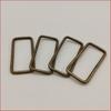 Fabricante de Hebillas Cuadradas de Alambre Metálico en Varias Especificaciones para Correas de Equipaje, Hebilla Rectangular, Anillo Hebilla de Correa de Hombro DIY