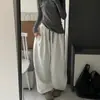 Moda de otoño pantalones deportivos casuales simples adelgazantes nuevos pantalones de chándal de pierna ancha para mujer cintura alta rectos holgados pantalones casuales