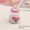 Accesorios de Resina DIY de Dibujos Animados Joyería Botella de Expresión Estéreo Pasador Funda de Teléfono Móvil Hebilla de Zapato Llavero Colgante Accesorios