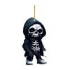 Figura de Calavera de Halloween Transfronteriza Colgante Acrílico Sudadera de Alien Decoración de Escritorio Coche Modelo Decoración del Hogar